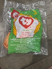 Ty Teenie Beanie Baby TWIGS THE GIRAFFE 3 McDonalds Happy Meal Toy 1998
