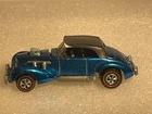 Hot Wheels Redline Classic Cord Car 1970 Blue Original Roof - U.S.A.
