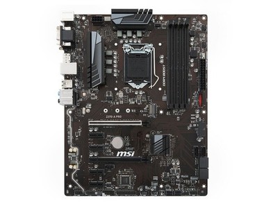 FOR MSI Z370-A Pro Game Motherboard Tested 100% OK 64GB DDR4 Support i7 9700K