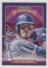 2020 Panini Donruss Diamond Kings Holo Purple Cody Bellinger #3 07rd