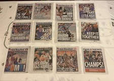Knicks 2026 Championship Newspaper Collection: ECF, Finals & Parade Editions!
