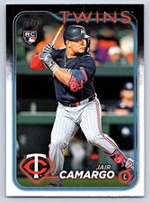 JAIR CAMARGO  TWINS RC  2024 TOPPS UPDATE #US 314