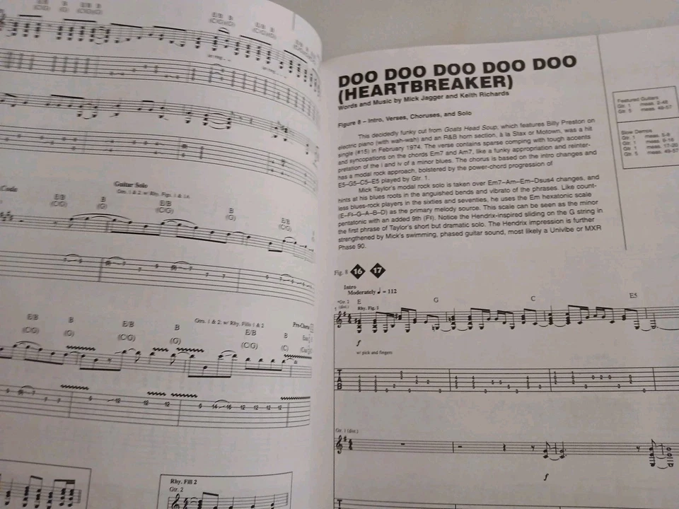 ROLLING STONES GUITAR TAB / TABLATURE / **NO CD** /  GUITAR SONGBOOK - Image 3 of 4