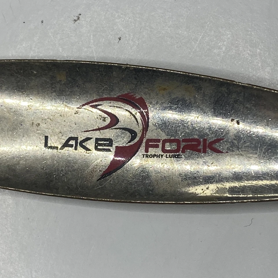 "Cuchara de aleteo vintage Lake Fork grande 5""" Foto 3 de 4
