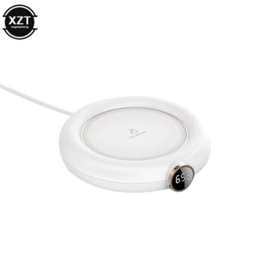 USB Coffee Cup Warm Heating Pad DC 5V Constant Temperature Coaster 3 Gear Digita