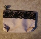 IPSY Cosmectic Make Up Bag Blush Pink Black Lace February Bag — photo 1