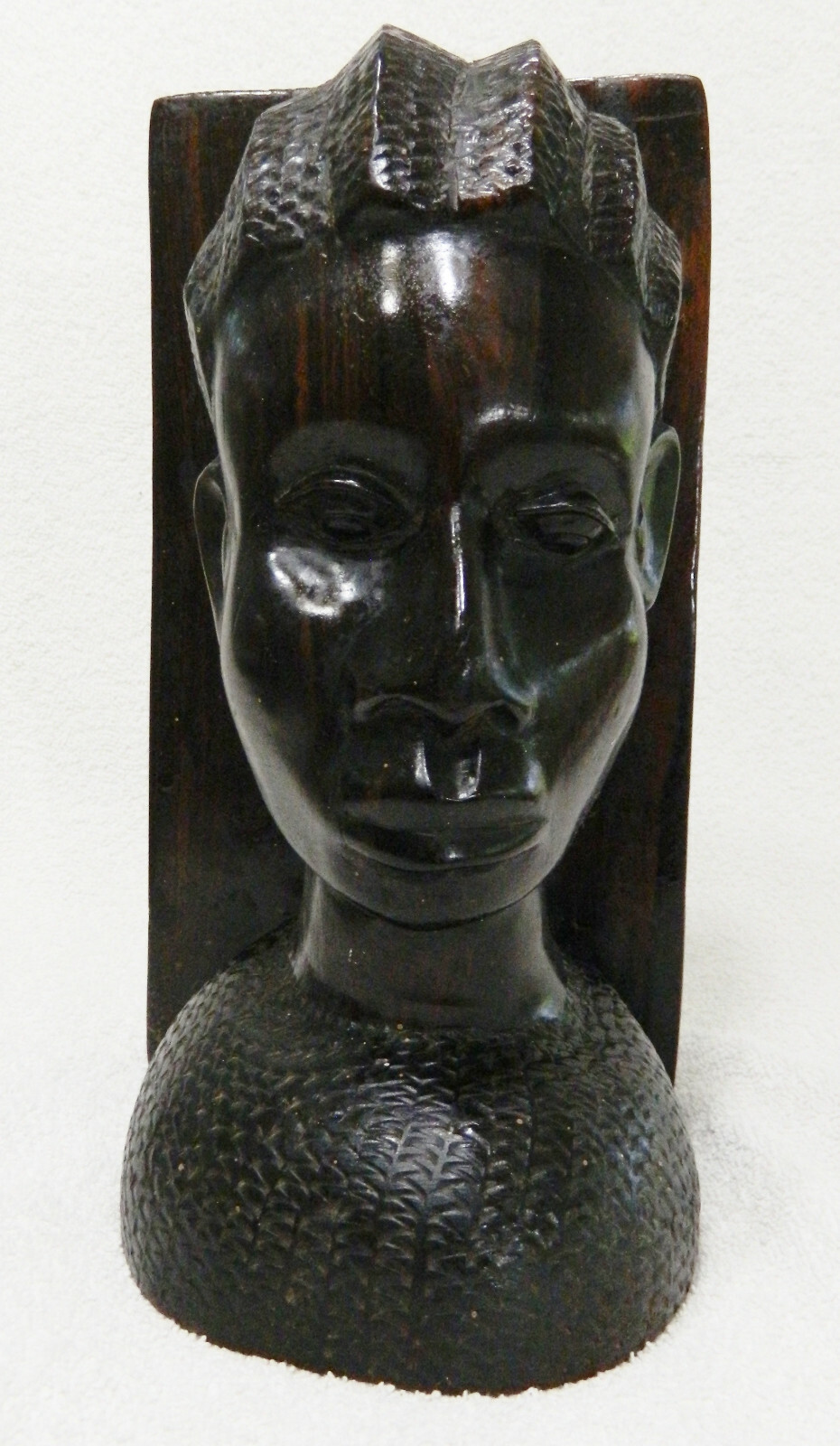 Kenyan Besmo Ebony Wood Bookends campestre.al.gov.br