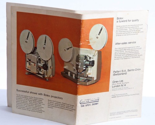 Folleto/folleto para cámara Bolex 155 Macrozoom Super 8 - 10 páginas - Imagen 2 de 8