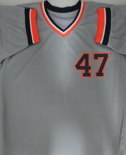 Tigers JACK MORRIS Signed Custom Replica Detroit Grey Jersey AUTO - JSA - Picture 3 of 3