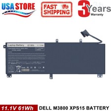 61Wh Battery for Dell XPS 15 9530 Precision M3800 T0TRM H76MV Y758W 245RR