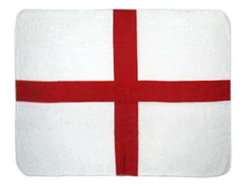 ENGLAND St. George's Cross Fleece Blanket *NEW* 50"x60" English Flag Union Jack - Image 2 of 2