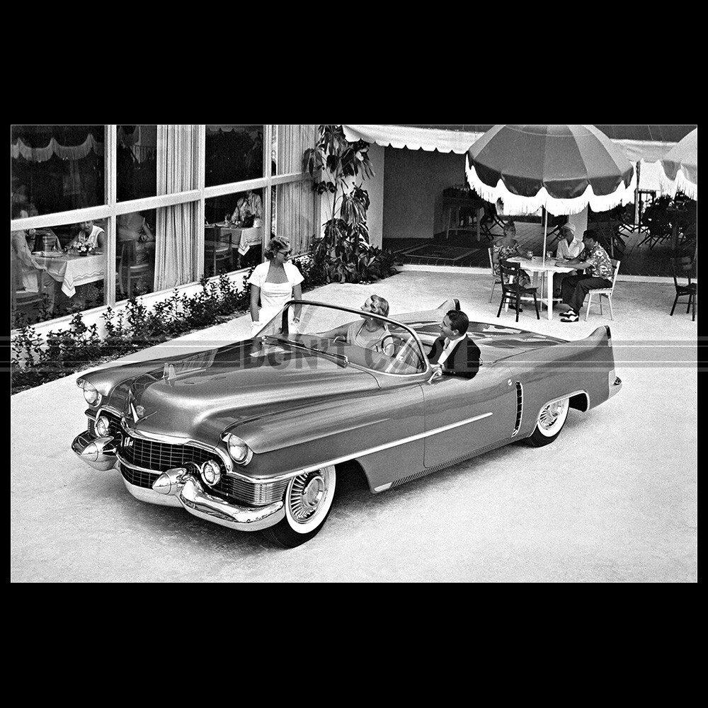 1953 Cadillac Le Mans Concept Car Vintage Photo A.020252