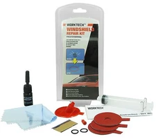 WorkTech Premium Windshield Glass Repair Kit, Chip Crack Stone Damage Fix DIY
