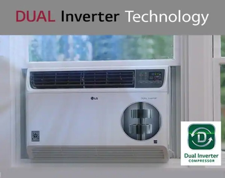 **NEW***LG LW2422IVSM THROUGH THE WALL / WINDOW AIR CONDITIONER, OPENED BOX eBay