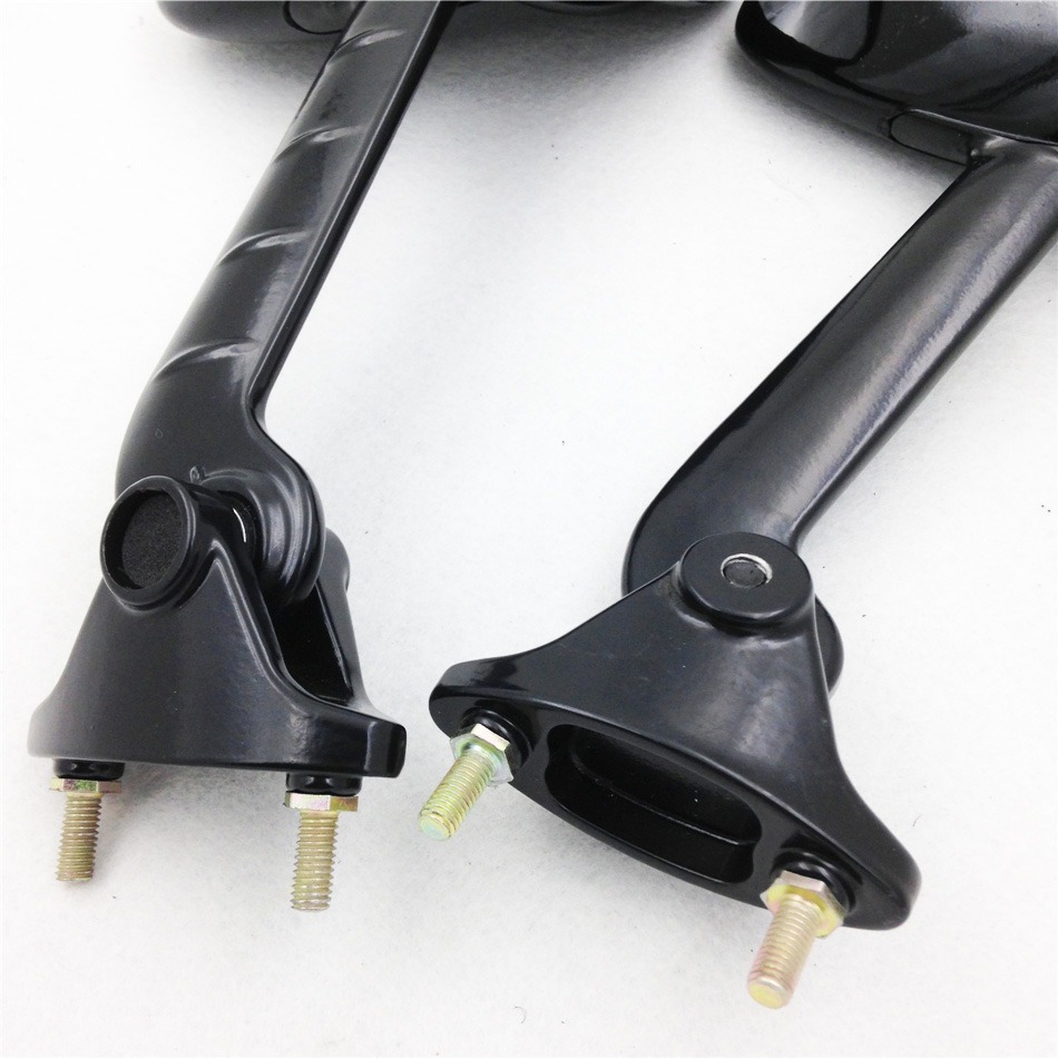 New Racing Mirrors For Kawasaki ZZR1400 ZX14R 20062018 Black ZX14 ZX