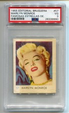 1955 Bruguera Famosas Estrellas de La Pantalla 57 Marilyn Monroe PSA 3 Highest