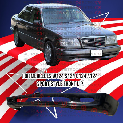 W124 C124 A124 S124 Mercedes Vorne FRP Lip Splitter Für Wald Typ 94-96