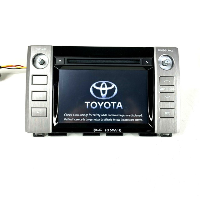 2016 Toyota Tundra CD Player HD XM SATELITE Radio Receiver OEM 86140