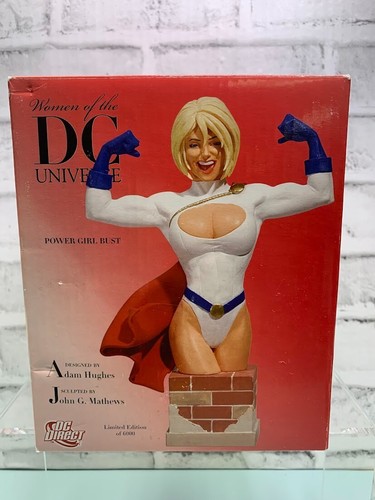 DC Direct Women Of The DC Universe Power Girl Bust Porcelin