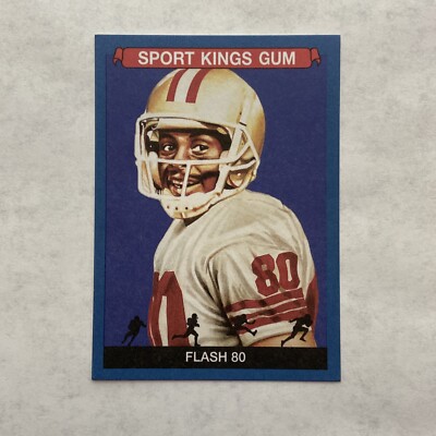 2023 Sport Kings Volume 4 #123 Jerry Rice NICKNAME VARIATION FLASH 80 ...