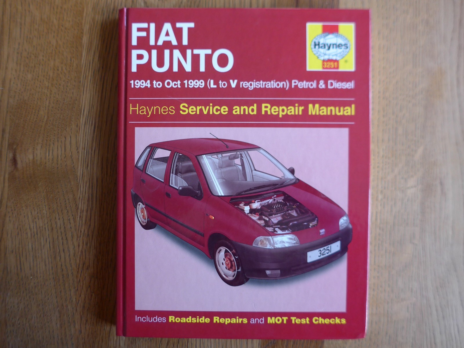 Fiat PUNTO Mk1 Haynes Workshop Service and Repair Manual 1994 to Oct 1999  for sale online | eBay