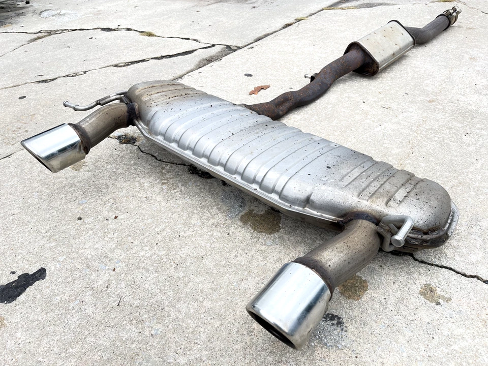 2000-2006 AUDI TT 1.8L QUATTRO 225HP ДВИГАТЕЛЯ ВЫХЛОП ГЛУШИТЕЛЬ ЗАДНИЙ 8N0253611AB OEM - Изображение 3 из 4