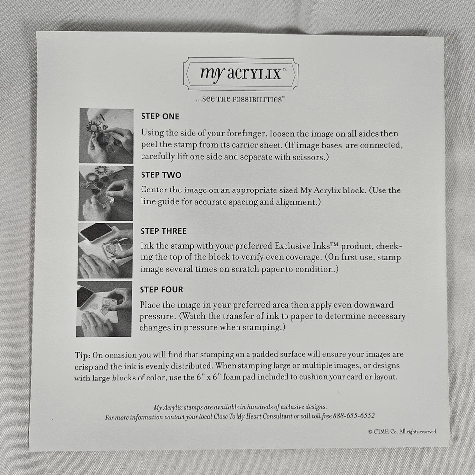 Close To My Heart - SCHOOL FUN - C1141 - Juego de estampillas acrílicas - My Acrylix Foto 4 de 4