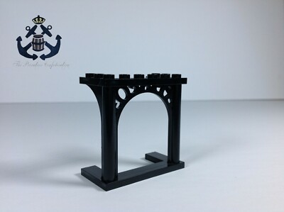 Lego Harry Potter Diagon Alley Black Arch 3 x 6 x 5 Ornamented 30613  