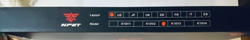 NPET K10V3 gaming keyboard LED backlight 7 colors waterproof usb 26 keys NEW - Picture 10 of 10