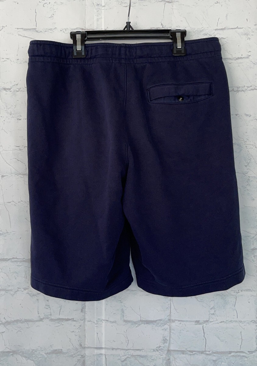 Nike Men's Club Fleece Explosive Shorts 843520-451 - Navy Blue