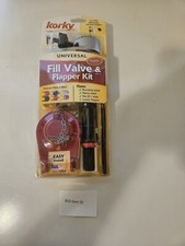 Korky  QuietFILL  Platinum Toilet Fill Valve  3" Flapper Kit