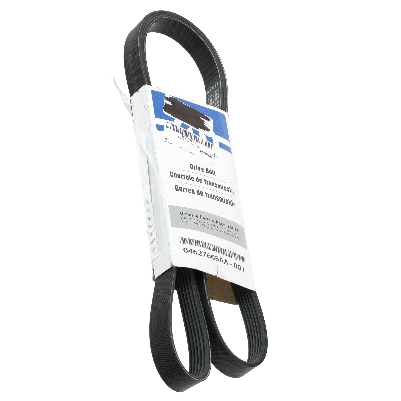 Correa serpentina para RAM 1500 3.6L V6 2013 (N/P 4627668AA)