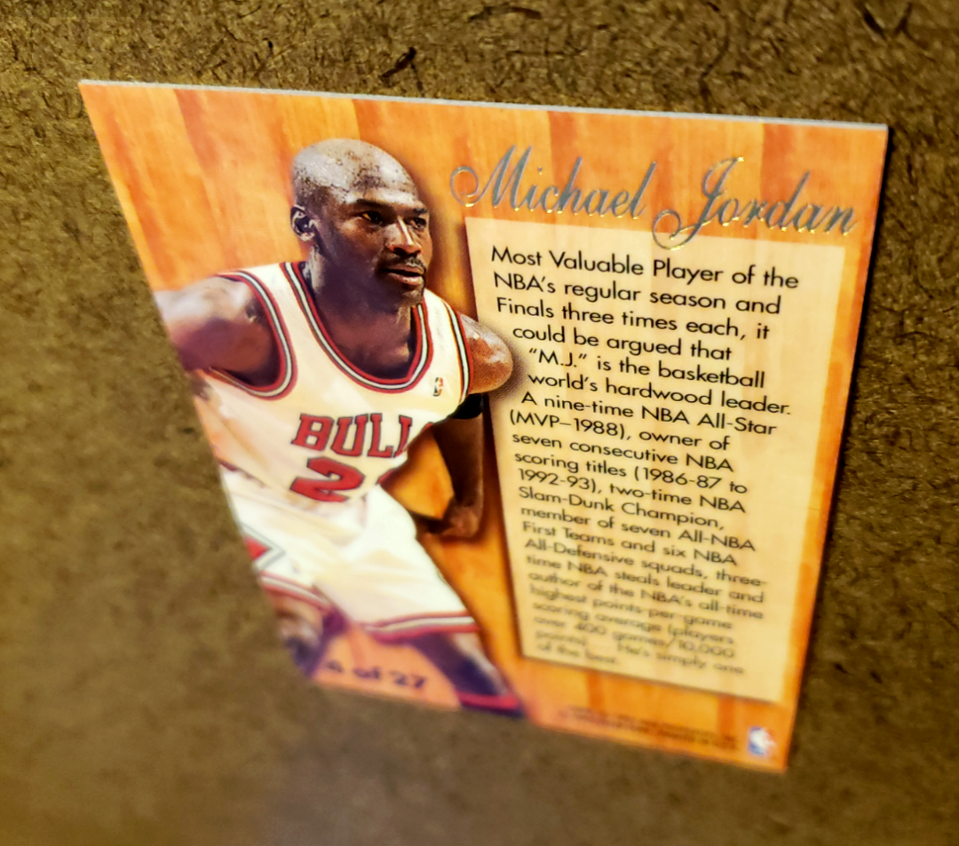【希少品】マイケル・ジョーダン 1995-1996 MVP 記念プラーク 希少品】マイケル・ジョーダン 1995-1996 MVP 記念プラーク