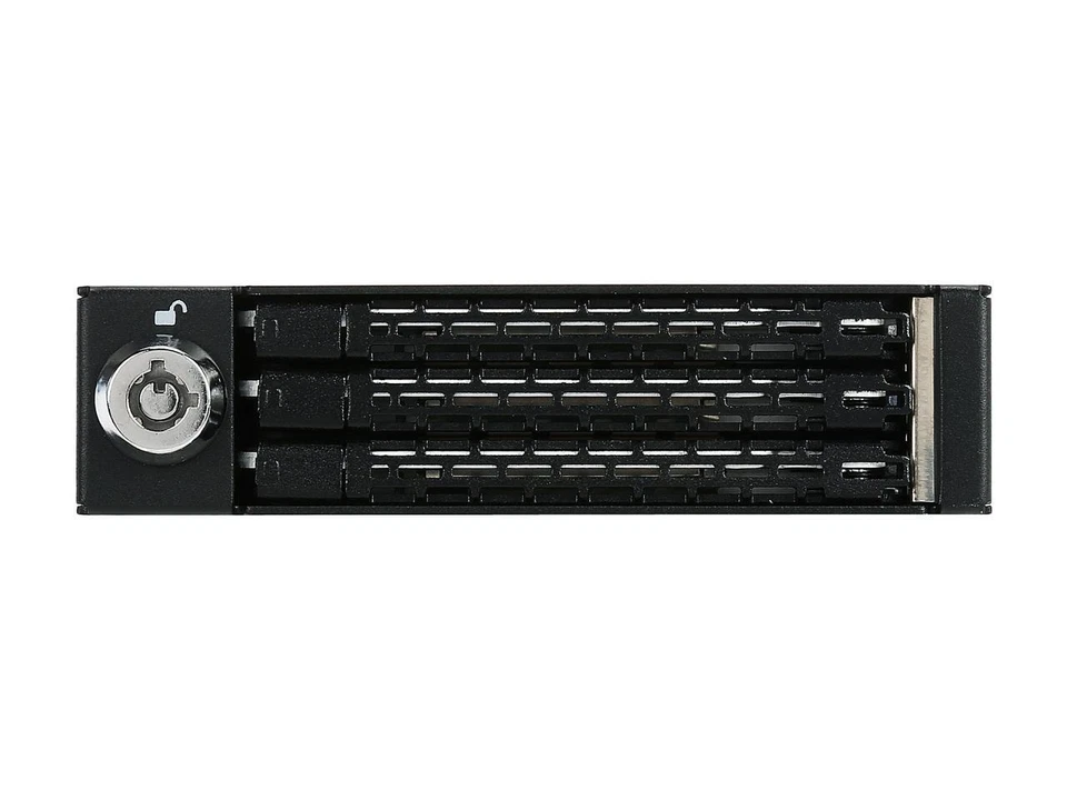 ICY DOCK MB993SK-B Triple Bay 2.5" SAS/SATA HDD & SSD Mobile Rack For 3.5" Front - Image 2 of 4