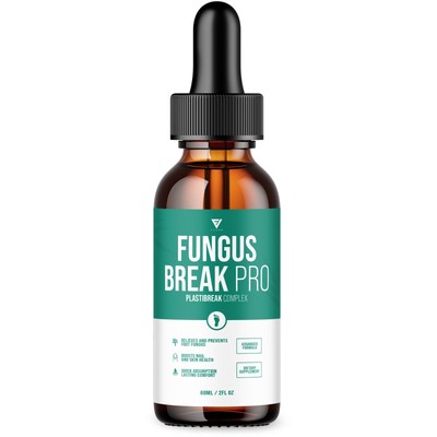 Fungus Break Pro Drops Fungus Brake Pro Nail Health Supplement (2oz)