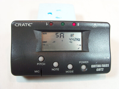 Crate Guitar Digital Tuner Model CDT2