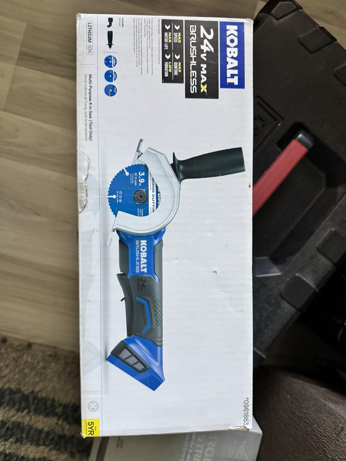 New Kobalt 24v Max Brushless Multi Purpose 4 in Saw *No Battery or Charger*