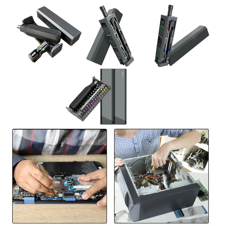 40 IN 1 Präzisionsschraubendreher Set für Computer PC Telefon Uhr Werkzeugsatz - Bild 3 von 4