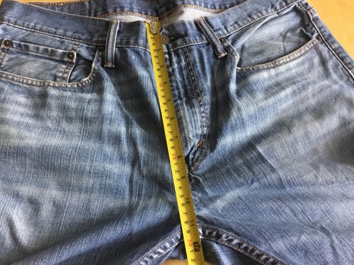 LEVI'S 559 W36 L30 Used Jeans Blue Denim Relaxed Straight.Free postage in the UK - Picture 13 of 24