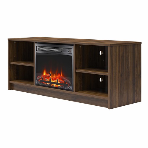 Mainstays Electric Fireplace TV Stand: Fits 55" TV, Heats 400sq.ft., Cool Touch - Picture 47 of 66