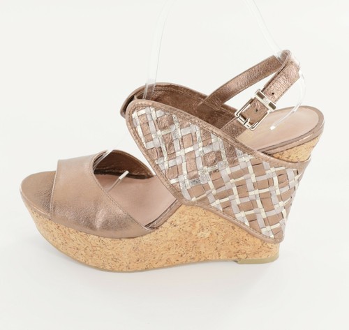 ELLIOTT LUCCA Bronze Metallic Leather 
