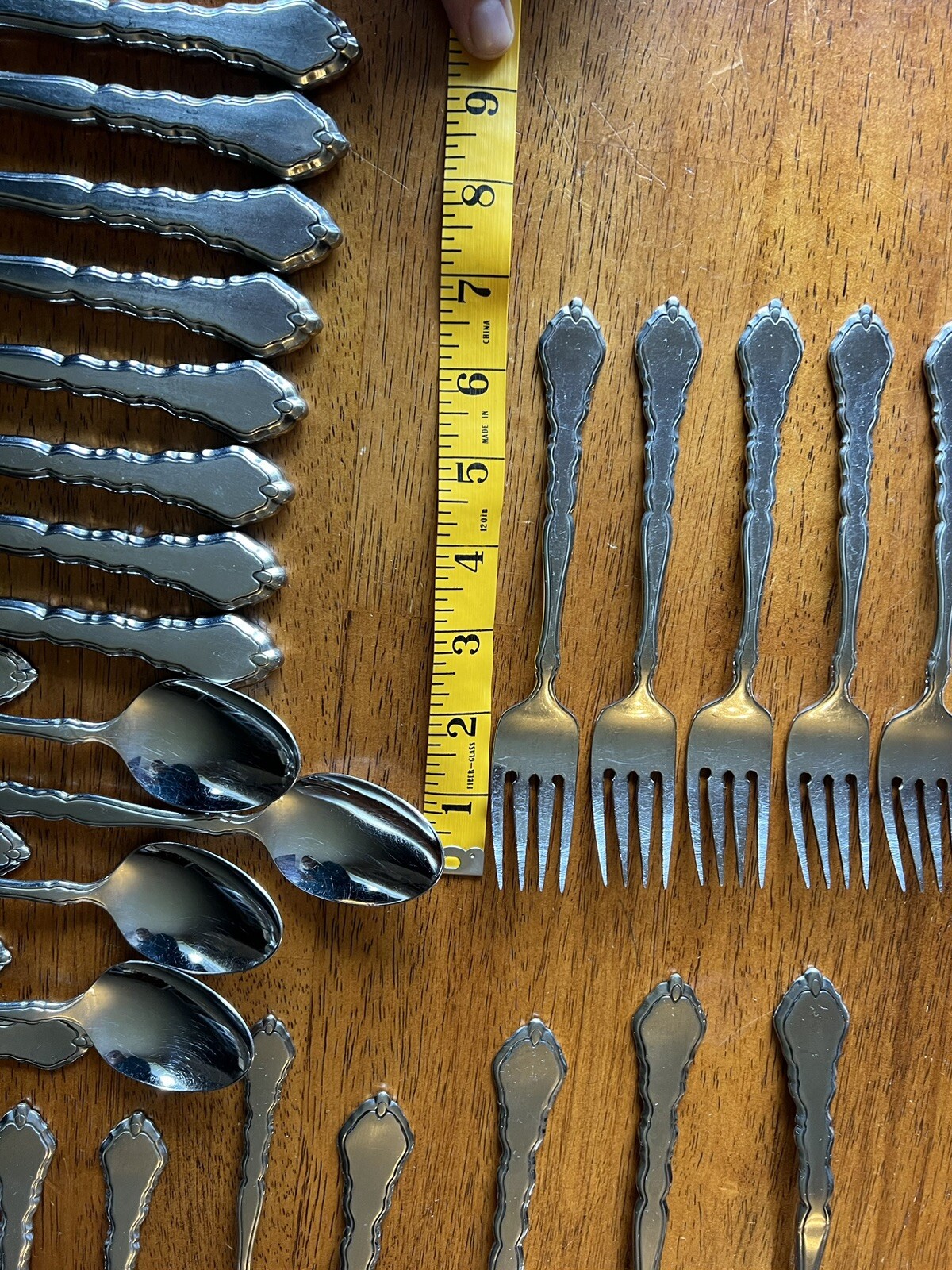 Oneida Community SATINIQUE Stainless Flatware Set of 42 Pieces Spoon
