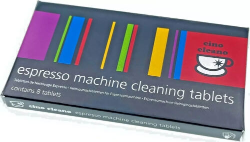 Cino Cleano Espresso Machine Cleaning Tablets 8 Count FREE POST - Picture 3 of 3