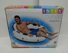 Intex River Run 1 Lounge Inflatable Float Water Tube Raft Lake Pool