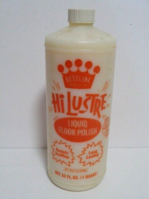 Bestline ''Hi Lustre'' Professional Liquid Floor Wax 32 oz. Discontinued