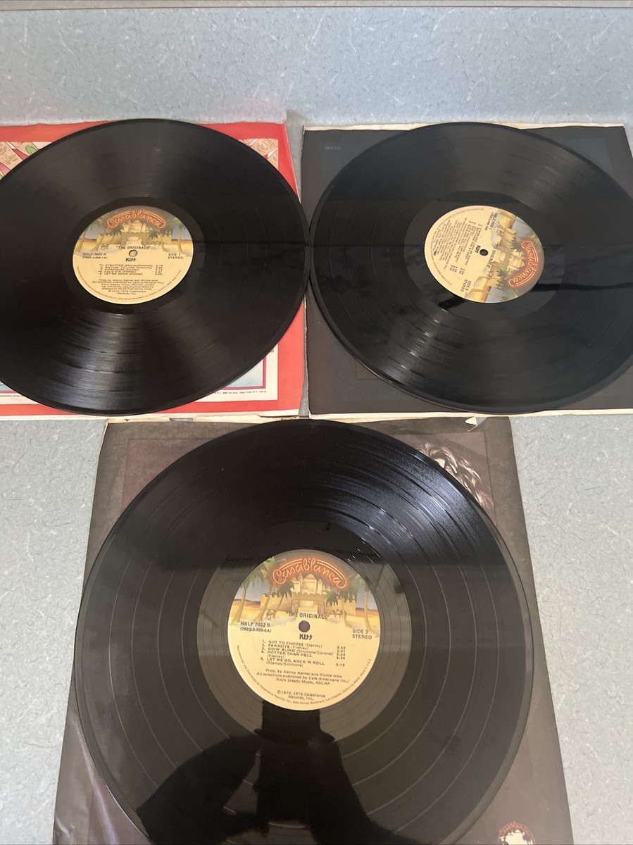 3×LPレコード Kiss / The Originals KISS~THE ORIGINALS 3 LP | eBay