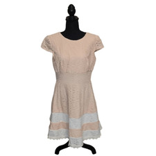 Teeze Me Lace Tea Length Midi Dress