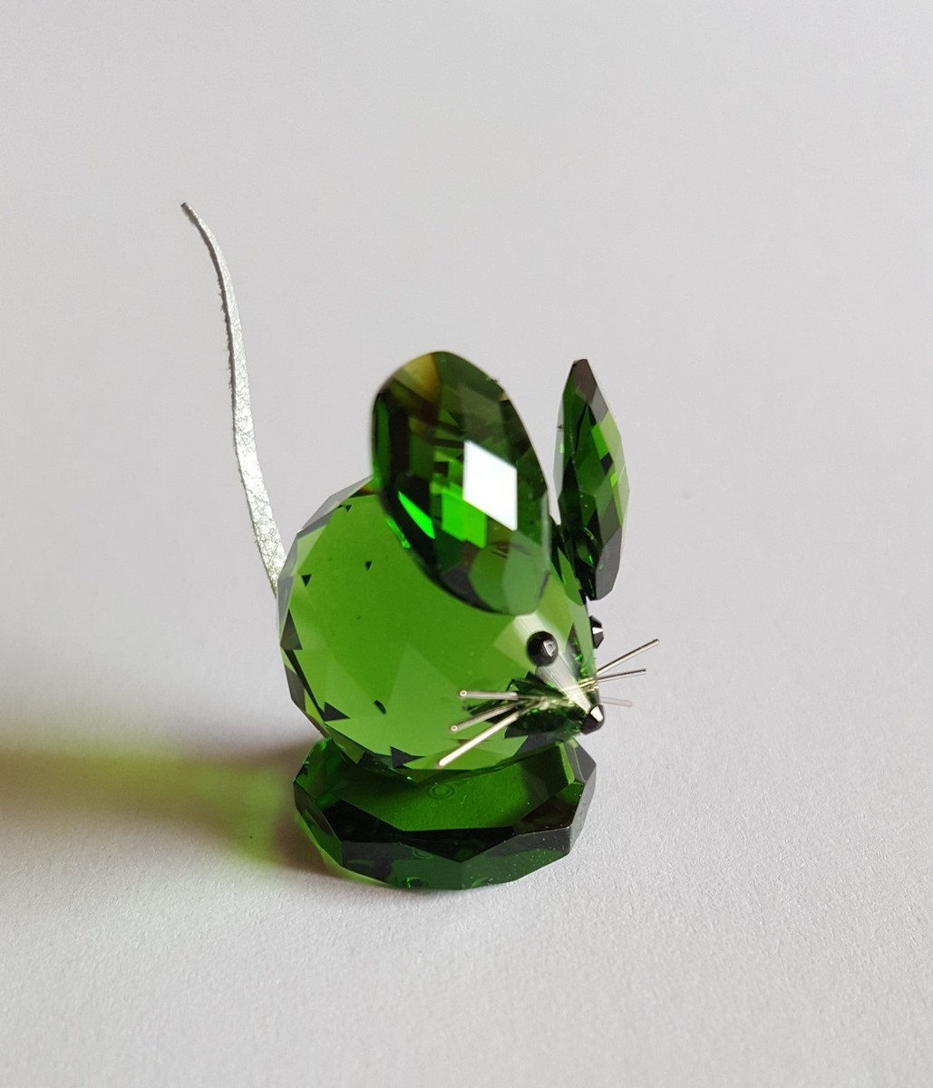 【SWAROVSKI】クリスタル　ゴルフクラブ ミニチュア Swarovski Crystal Memories Golf Bag Clubs Vintage Swarovski