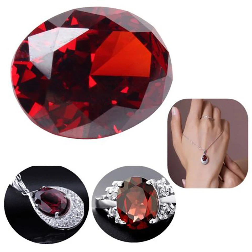 High Quality 13.89CT BLOOD RED RUBY UNHEATED 12X16MM OVAL CUT AA LOOSE GEMSTONE - Image 4 of 4