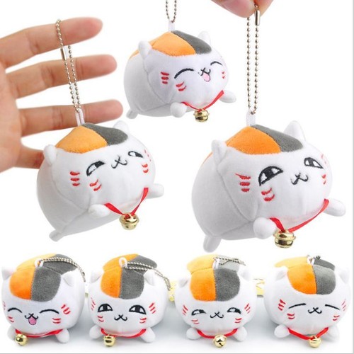 Schlüsselanhänger Japan Nyanko Sensei Neko Katze superweich Mochi Plüschtier Kawaii süß Charm - Bild 1 von 12